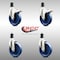 Service Caster 5 Inch 316SS Solid Poly Swivel 1-5/8 Inch Expanding Stem Caster Lock Brake, 2PK SCC-SS316TTLEX20S514-SPUS-2-S-2-158 - alternate 5